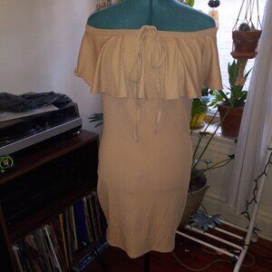Off-the-shoulder Bodycon Dress